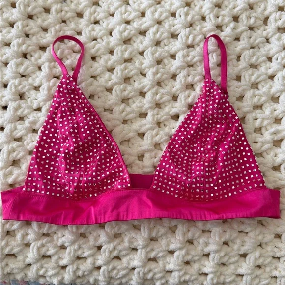 For Love & Lemons x Victoria’s Secret Mirrored Mirage Bralette Size S - Picture 3 of 10